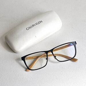 Calvin Klein CK19302 Eyeglass Frames 54-15-140 Stylish Design Satin Navy